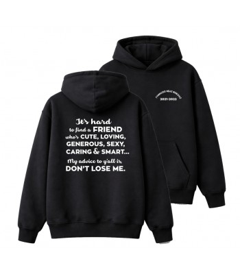 Σχολικό Φούτερ Hoodie Μαύρο με Κουκούλα & Τσέπη – Custom Εκτύπωση Σχολείου